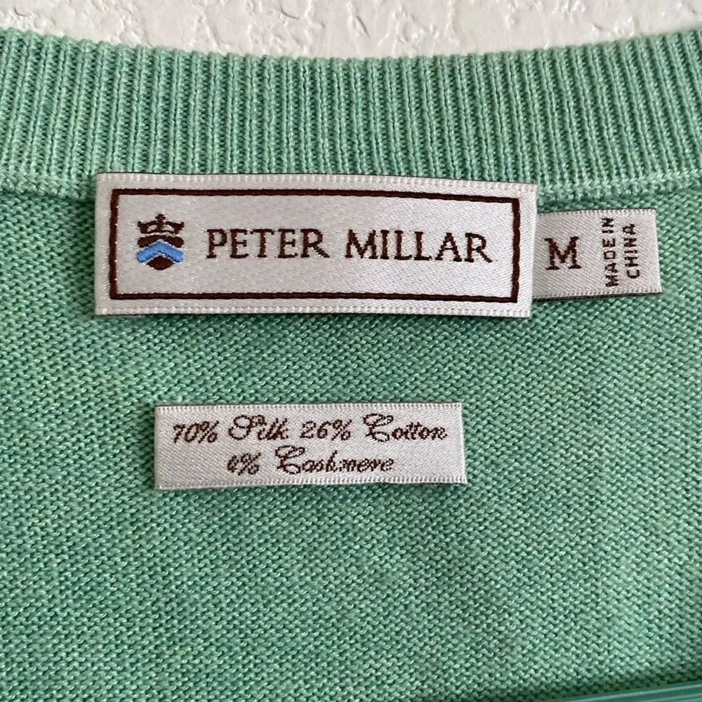 Peter Millar Men’s V Neck Vest Size M